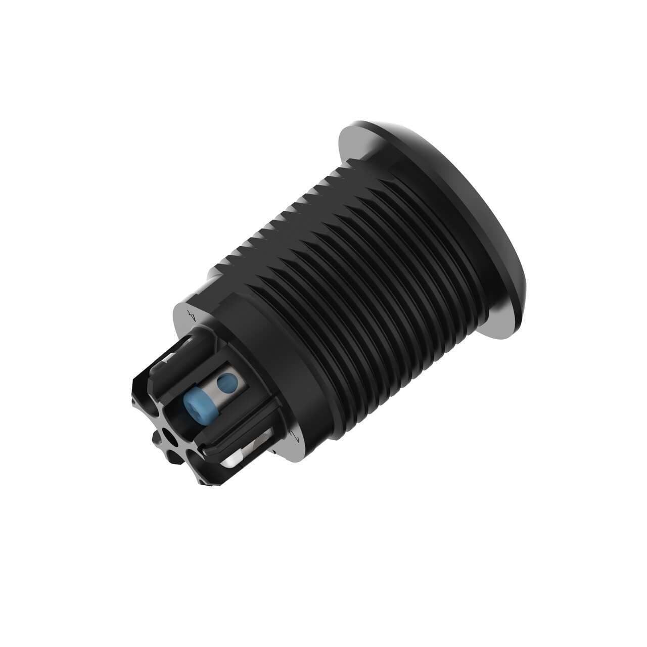 Banner S22L2SRGB7T S22 Pro Series: 7-color RGB Indicator; Voltage: 10-30 V dc; Housing: Polycarbonate; IP67 IP69K; Input: Bimodal; Colors: Multicolor; 5-screw Terminal Wiring S22L2SRGB7T on Powermatic Associates