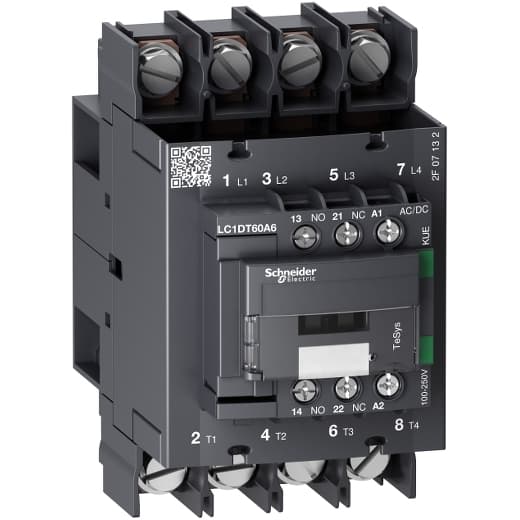 Schneider Electric LC1DT60A6KUE Schneider Electric - LC1DT60A6KUE LC1DT60A6KUE on Powermatic Associates