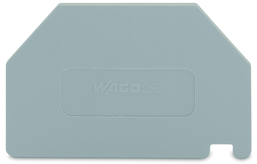 WAGO 280-332 280-332 WAGO - Separator plate; 2 mm thick; oversized; gray 280-332 on Powermatic Associates
