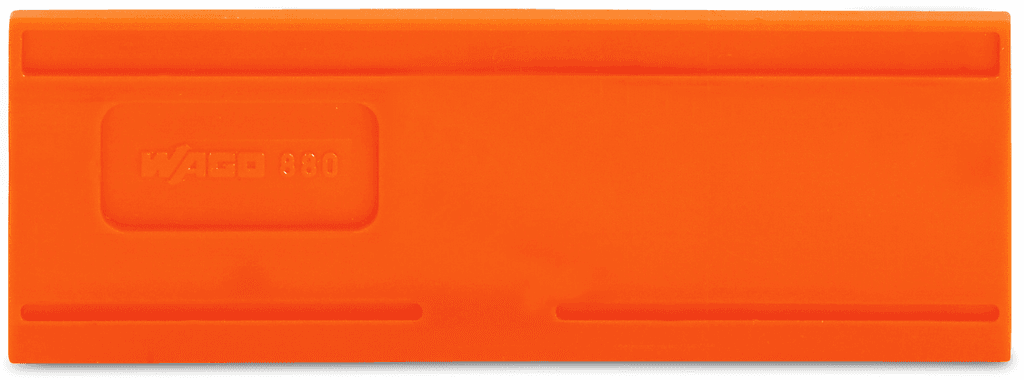 WAGO 880-340 880-340 WAGO - Separator plate; 2 mm thick; oversized; orange 880-340 on Powermatic Associates