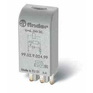 Finder 99.02.8.230.07 Finder 99.02.8.230.07 is a mounting accessory designed for plug-in applications, compatible with control voltages ranging from 110 to 240Vac in DC. It features a white power consumption specification. 99.02.8.230.07 on Powermatic Associates