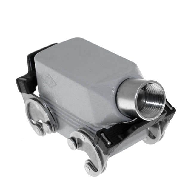 Mencom CHOT-10.4X Standard, Rectangular Hood, size 57.27, Double Latch, Side .5-NPT cable entry CHOT-10.4X on Powermatic Associates