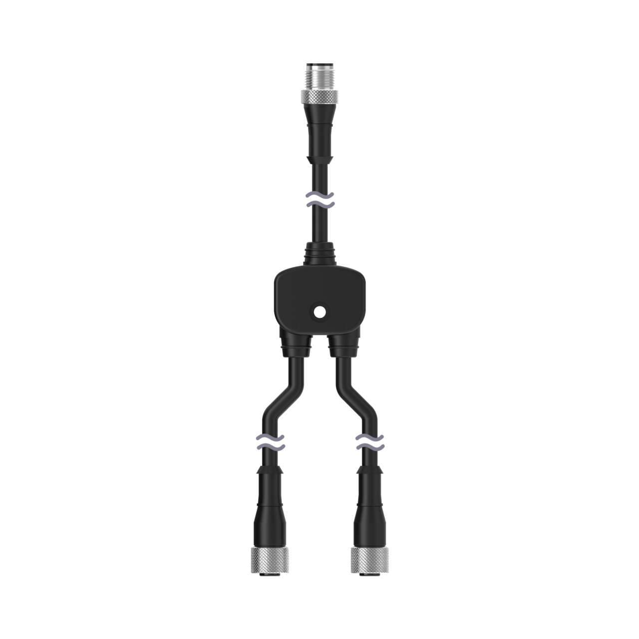 Banner CSA-M1243M1243 Banner CSA-M1243M1243 - Splitter Cable, 4-pin M12 Quick Disconnect; Straight Male Trunk 1 m; Two Straight Female Branches 1 m; Standard Wiring for Two Separate Black Wire Outputs CSA-M1243M1243 on Powermatic Associates