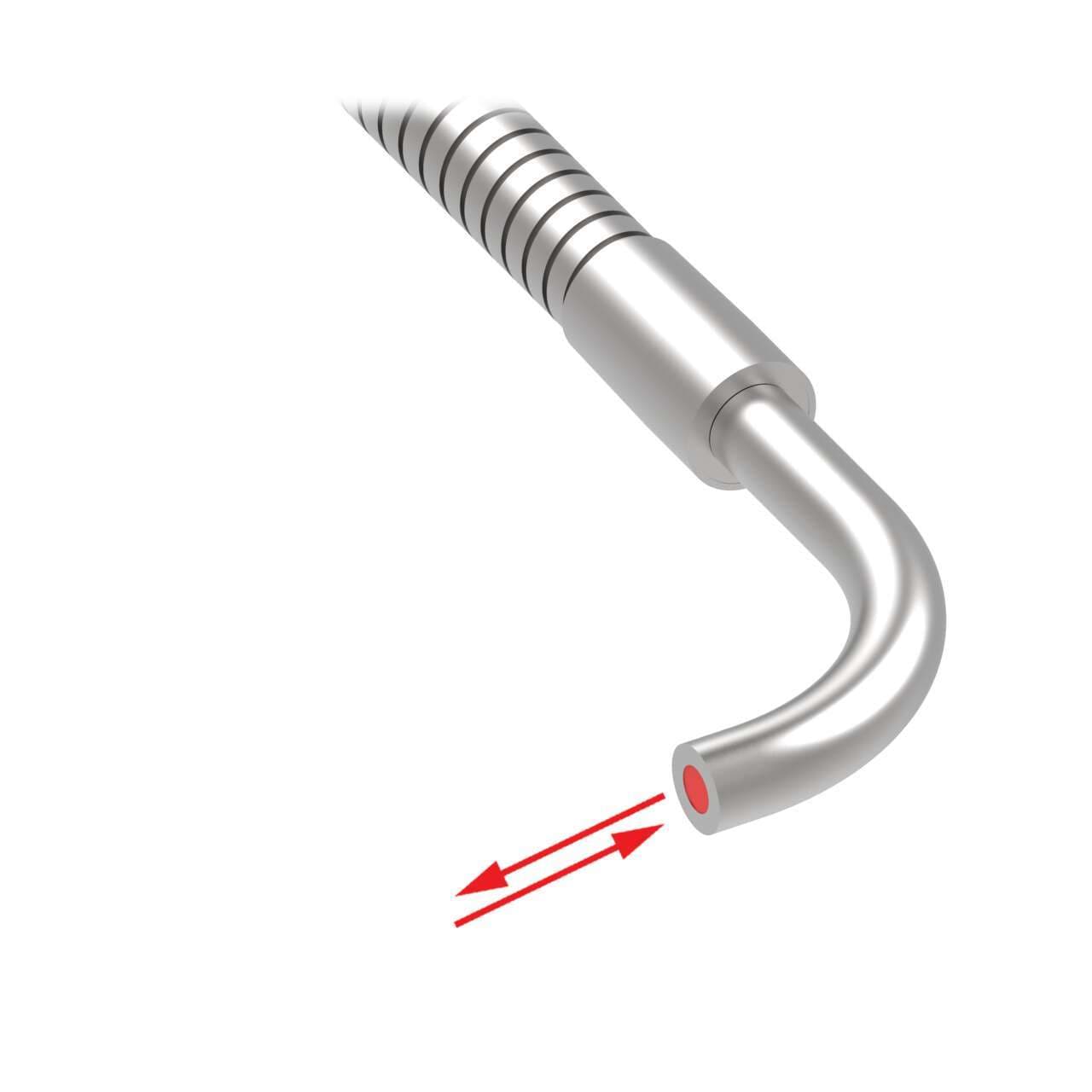 Banner BA13S Banner BA13S - Diffuse Mode Bifurcated Glass Fiber 36 long; 0.062 dia. Bundle; Stainless Steel Sheath; Right angle sensing tip BA13S on Powermatic Associates
