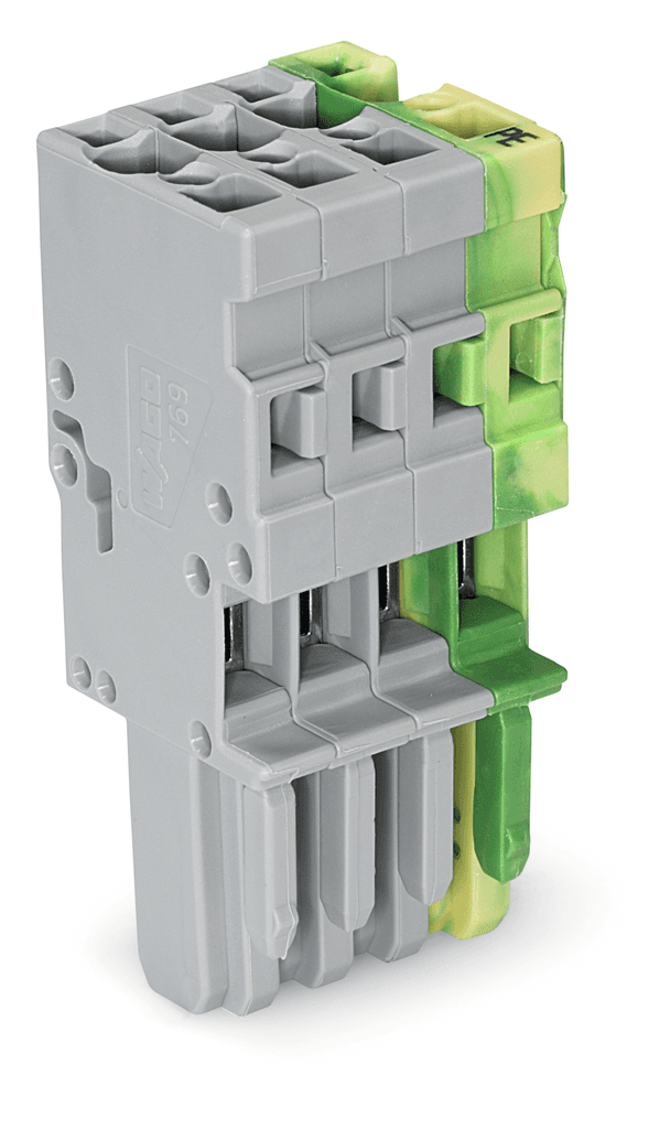 WAGO 769-104/000-036 769-104/000-036 WAGO - 1-conductor female connector; CAGE CLAMP®; 4 mm²; Pin spacing 5 mm; 4-pole; coding finger; 4,00 mm²; green-yellow/gray 769-104/000-036 on Powermatic Associates