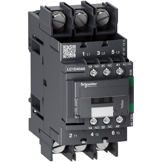 Schneider Electric LC1D40A6EHE Schneider Electric - LC1D40A6EHE LC1D40A6EHE on Powermatic Associates