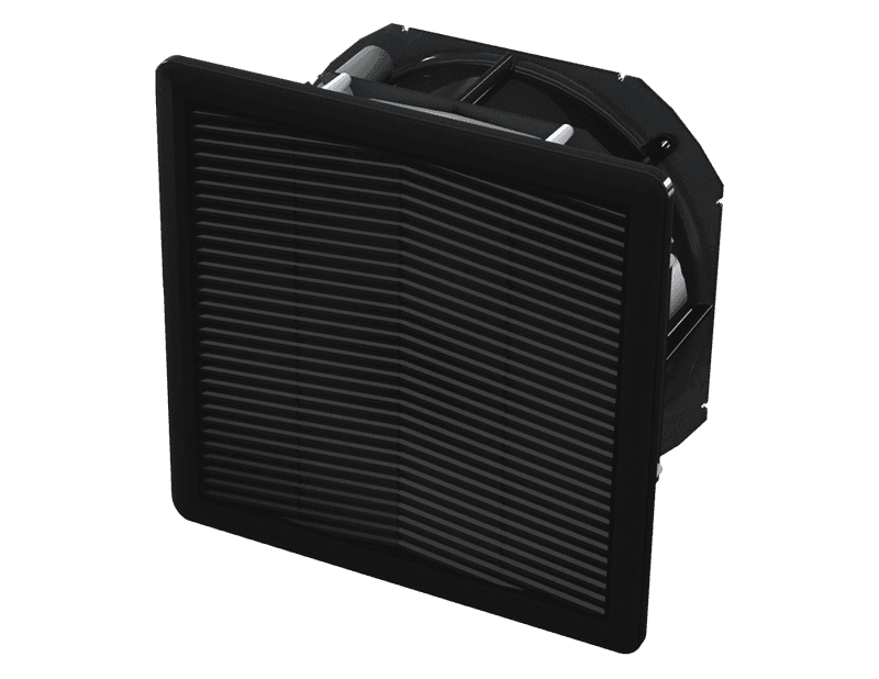 Saginaw Control SCE-N3RFA10HF-230 Fan Assembly (230v) Type 3R, Height:12.80", Width:12.80", Depth:6.30", SCE-N3RFA10HF-230 on Powermatic Associates