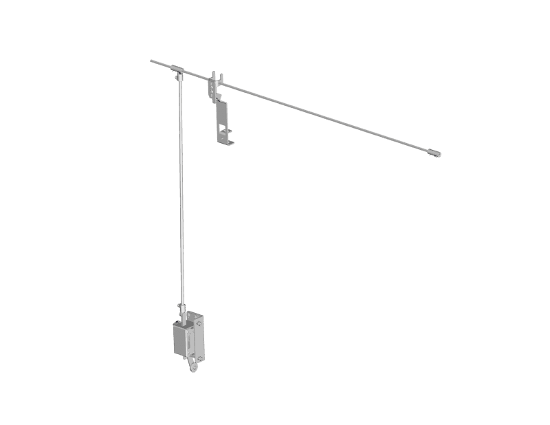Saginaw Control SCE-MDMI Kit, IMS Main Door Mech. Interlock, Height:42.00", Width:3.00", Depth:2.00",  SCE-MDMI on Powermatic Associates