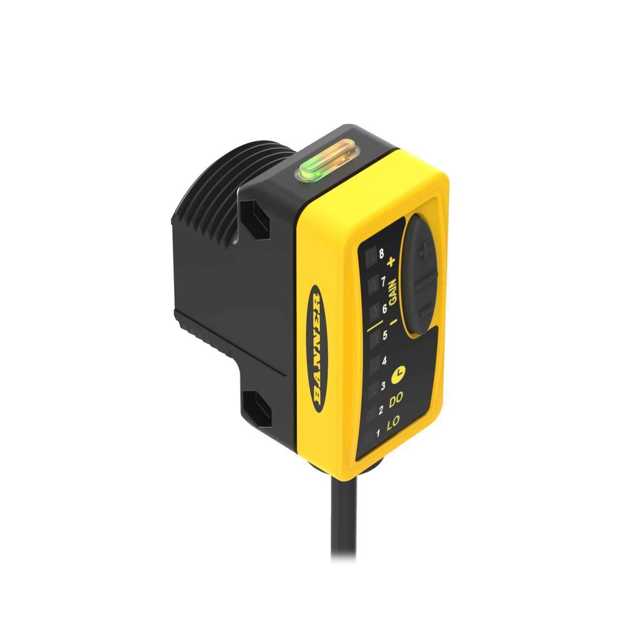 Banner QS30LLP WORLD-BEAM QS30: Long Range Laser Polarized Retro; Range: 0.2-18 m; Input: 10-30 V dc; Output: Bipolar: 1 NPN; 1 PNP; 2 m (6.5 ft) Cable QS30LLP on Powermatic Associates