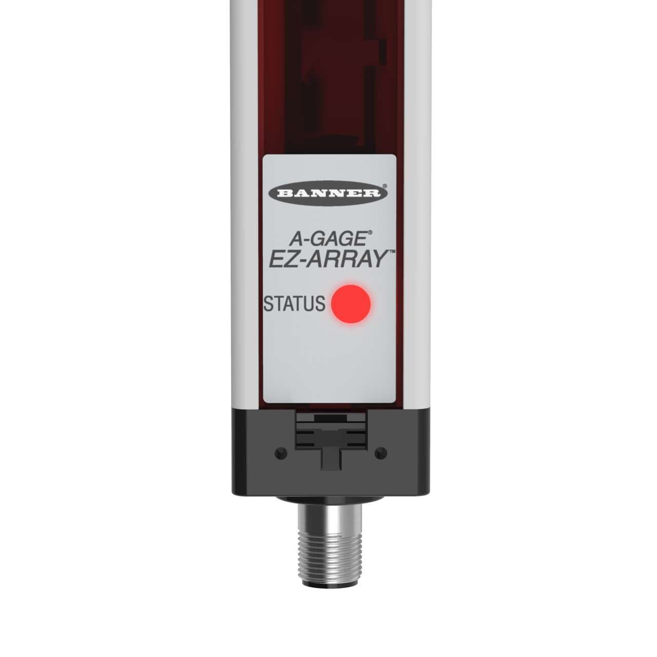 Banner EA5ERBK300PIXMODSRQ EZ-ARRAY Emitter Receiver Bracket Kit: 300 mm; Range: 30 - 1500 mm; Input: 12-30 V dc; Outputs: 2 Solid-State PNP 2 Analog 4-20 mA EIA-4; 8-pin M12 QD (2 required per Pair) EA5ERBK300PIXMODSRQ on Powermatic Associates