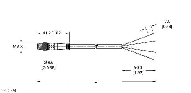 Turck PSG 3M-4/S90/S618 PSG 3M-4/S90/S618 Turck - PSG 3M-4/S90/S618 Actuator and Sensor Cordset, Connection Cable PSG 3M-4/S90/S618 on Powermatic Associates