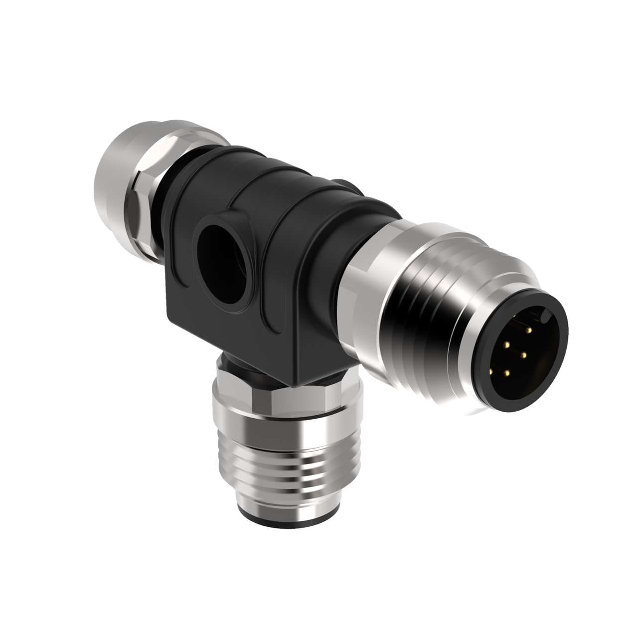 Banner SI-RFA-TK SI-RF Safety Switch; T Adapter for Connecting Local Manual Reset Button; IP68 Rated SI-RFA-TK on Powermatic Associates