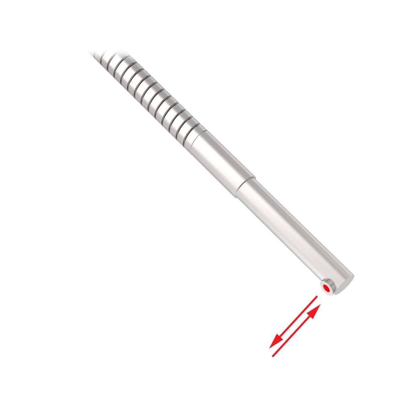 Banner BA1.53SMETA Glass Fiber; Diffuse Mode 2.29 mm dia. Bundle; Stainless Steel Sheathing; 0.91 m long; 25.4 mm long Probe, Side Exit sensing BA1.53SMETA on Powermatic Associates