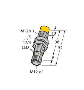 Turck NI8U-M12-RP6X-H1143 NI8U-M12-RP6X-H1143 Turck - NI8U-M12-RP6X-H1143 Inductive Sensor NI8U-M12-RP6X-H1143 on Powermatic Associates