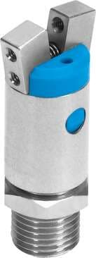 Festo 185694 angle gripper HGWM-08-EO-G7 Micro, with male thread. Size: 8, Max. angular gripper jaw backlash ax,ay: 0,5 deg, Max. gripper jaw backlash Sz: 0,03 mm, Max. opening angle: 17 deg, Repetition accuracy, gripper: <: 0,02 mm 185694 on Powermatic Associates