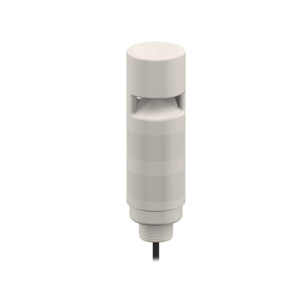Banner TL50GYAOS3IC Tower Light; Gray Housing: 2-Color Sealed; Omnidirectional Pulsed Audible Indicator w/ Intensity Adjust; Voltage: 18-30 V dc or 24 V ac; Environmental Rating: IP67; Input: Bimodal; Colors: Green Yellow; 2 m (6.5 ft) Integral Cable TL50GYAOS3IC on Powermatic Associates