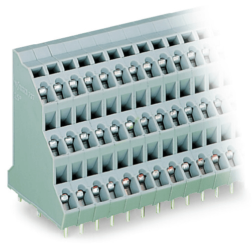 WAGO 737-112 737-112 WAGO - Triple-deck PCB terminal block; 2.5 mm²; Pin spacing 5 mm; 36-pole; CAGE CLAMP®; 2,50 mm²; gray 737-112 on Powermatic Associates