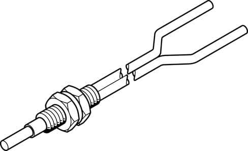 Festo 552838 Light guide SOOC-DS-M6-1-R25 Suitable for SOE4 fibre-optic units. Materials note: Contains PWIS substances, Measurement method: Diffuse reflection sensor, Minimal object diameter: 0,1 mm, Fibre-optic cable - special feature: Standard, Working range: 140 m 552838 on Powermatic Associates