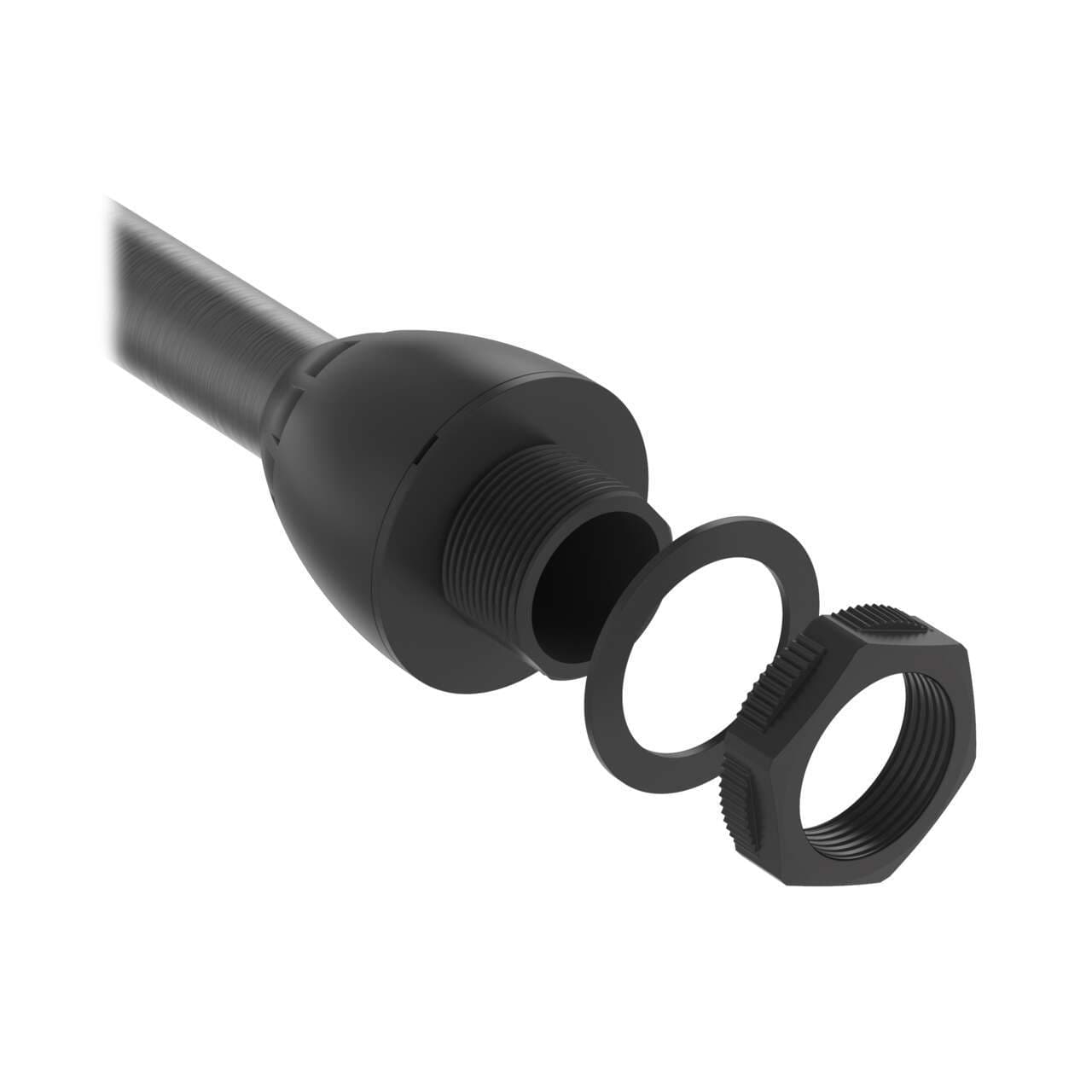 Banner SOK-TL50-300A TL50 Pipe Bracket Kit; Adapter, Stand-off Pipe, Base Mount; Contains: SA-M30TE12; 10137, SOP-E12-300 A; 10444, SA-E12M30; 78414 SOK-TL50-300A on Powermatic Associates