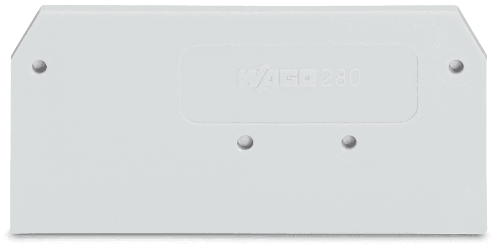 WAGO 279-330 279-330 WAGO - End and intermediate plate; 2 mm thick; light gray 279-330 on Powermatic Associates