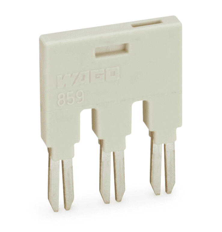 WAGO 859-403/000-005 859-403/000-005 WAGO - Jumper; for jumper slot; 3-way; insulated; red 859-403/000-005 on Powermatic Associates