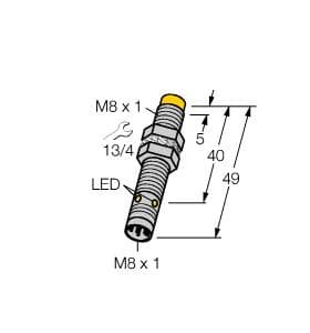 Turck NI4U-EG08-RP6X-V1131 NI4U-EG08-RP6X-V1131 Turck - NI4U-EG08-RP6X-V1131 Inductive Sensor NI4U-EG08-RP6X-V1131 on Powermatic Associates