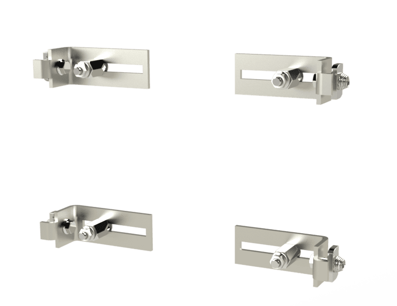 Saginaw Control SCE-FSPS4 Kit, FS Panel Support, Height:12.00", Width:7.00", Depth:2.00", Plated SCE-FSPS4 on Powermatic Associates