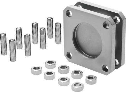 Festo 174418 multi-position kit DPNC-32 For connecting two cylinders with identical piston diameters to form a multi-position cylinder Size: 32, Corrosion resistance classification CRC: 1 - Low corrosion stress, Ambient temperature: -40 - 150 °C, Product weight: 291 g 174418 on Powermatic Associates