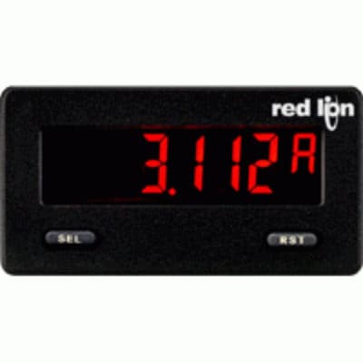 Red Lion CUB5IB00 Red Lion CUB5IB00 is a digital ammeter designed for precise DC current measurement. It features one analog input capable of accommodating a range of 0-200µA, 0-2mA, 0-20mA, to 0-200mA DC, making it versatile for various applications. This part falls under the CUB5 LP CL sub-range and boasts a compact design with dimensions of W75xH39mm (3"x 1.5"). It operates on a supply voltage of 9-28Vdc, supporting both 12Vdc and 24Vdc systems. The CUB5IB00 is also equipped with an IP65 NEMA 4X degree of protection, ensuring its durability and resilience in challenging environments. CUB5IB00 on Powermatic Associates