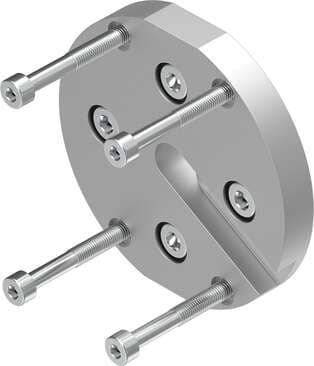 Festo 8079221 adapter kit DHAA-G-R3-32-B8-35 Size: 32, Assembly position: Any, Corrosion resistance classification CRC: 2 - Moderate corrosion stress, Ambient temperature: 0 - 50 °C, Product weight: 100 g 8079221 on Powermatic Associates