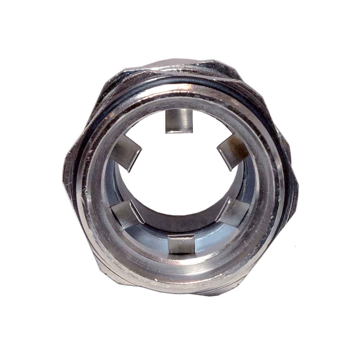 SAB EM2-32 SAB EM2-32 Nickel Plated Brass EMC-2 Grounding Gland with M32 threads EM2-32 on Powermatic Associates