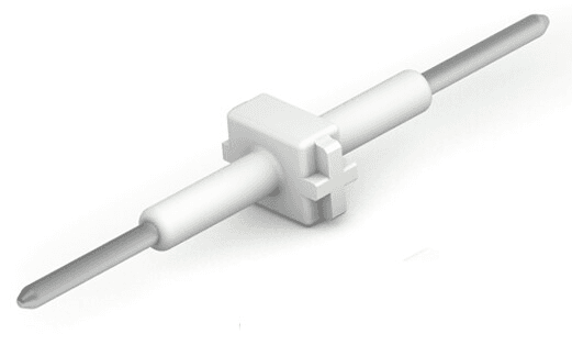 WAGO 2061-901 2061-901 WAGO - Board-to-Board Link; Pin spacing 6 mm; 1-pole; Length: 30 mm; white 2061-901 on Powermatic Associates