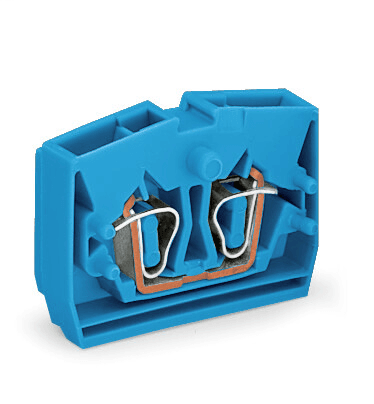 WAGO 264-324 264-324 WAGO - 2-conductor center terminal block; without push-buttons; suitable for Ex i applications; 1-pole; 2.5 mm²; CAGE CLAMP®; 2,50 mm²; blue 264-324 on Powermatic Associates