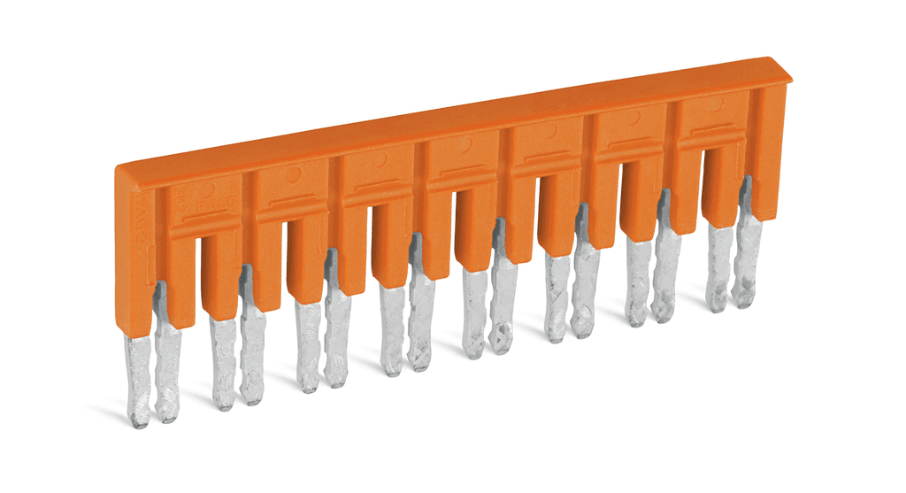 WAGO 282-438 282-438 WAGO - Jumper; 8-way; insulated; orange 282-438 on Powermatic Associates