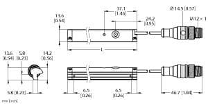 Turck WIM96-UNTL-IOL-0.3-RS4 WIM96-UNTL-IOL-0.3-RS4 Turck - WIM96-UNTL-IOL-0.3-RS4 Magnetic Inductive Linear Position Sensor, For Analog Monitoring of Pneumatic Cylinders WIM96-UNTL-IOL-0.3-RS4 on Powermatic Associates