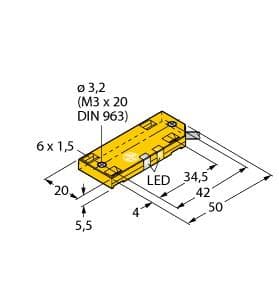 Turck BC5-QF5.5-RP6X2/S250 BC5-QF5.5-RP6X2/S250 Turck - BC5-QF5.5-RP6X2/S250 Capacitive Sensor BC5-QF5.5-RP6X2/S250 on Powermatic Associates