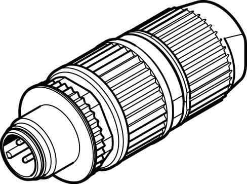 Festo 564947 plug NECU-S-M12G4-HX-Q7 Based on the standard: (* EN 61076-2-101, * EN 61984), Authorisation: c UL us - Recognized (OL), Connection frequency: 3, Product weight: 33,3 g, Electrical connection: (* 4-pin, * A-coded, * M12x1, * Straight plug / insulation dis 564947 on Powermatic Associates