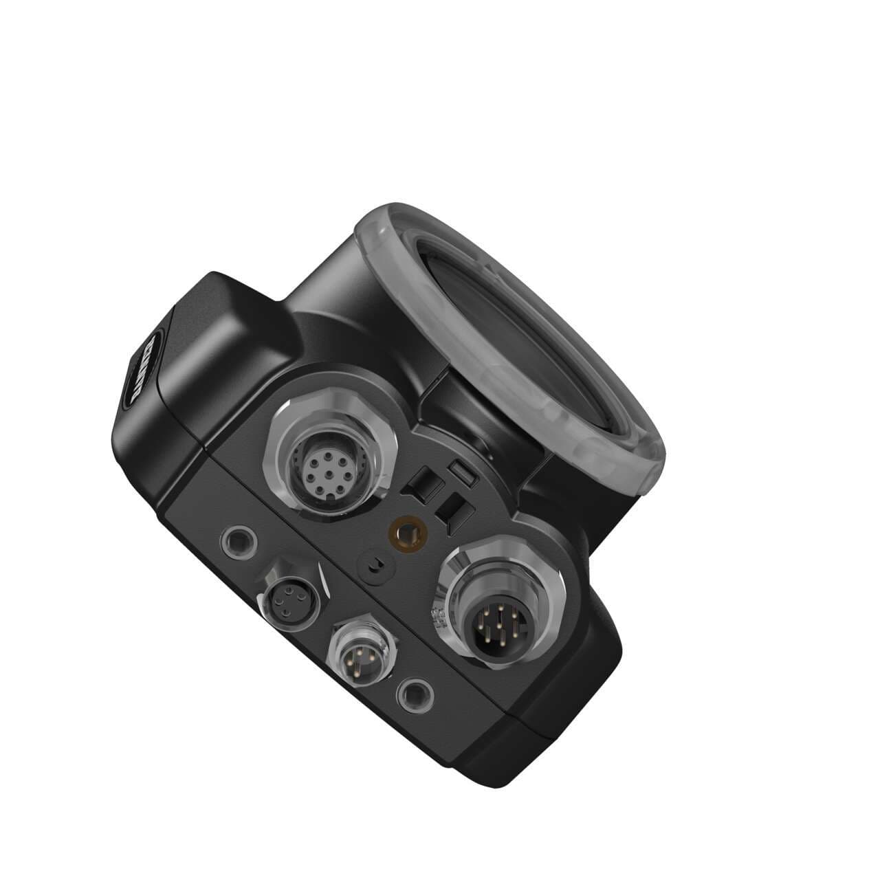 Banner IVU2PRBR12 iVu PLUS BCR Gen2 Remote Sensor with Ethernet; Red Ring Light and 12 mm lens; Requires power cordset and bracket; Ethernet and USB cordset optional IVU2PRBR12 on Powermatic Associates