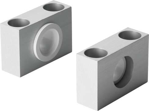 Festo 157517 trunnion support LNZG-320 For cylinders with DNGZS trunnion mounting. Size: 320, Based on the standard: ISO 15552, Corrosion resistance classification CRC: 2 - Moderate corrosion stress, Ambient temperature: -20 - 100 °C, Product weight: 2934 g 157517 on Powermatic Associates