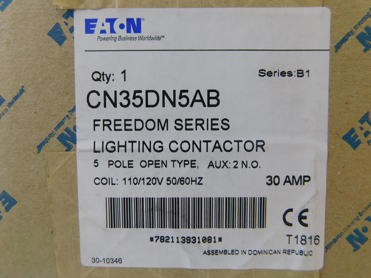 CN35DN5AB on Powermatic Associates