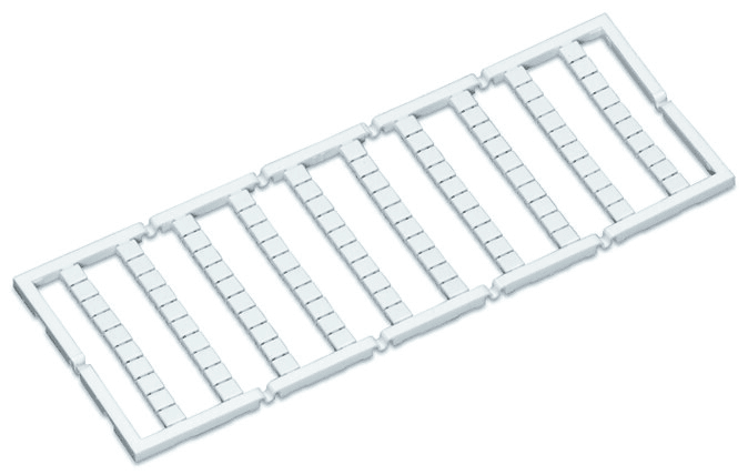 WAGO 247-513 247-513 WAGO - Mini-WSB marking card; as card; MARKED; 00 ... 09 (10x); not stretchable; Horizontal marking; snap-on type; white 247-513 on Powermatic Associates