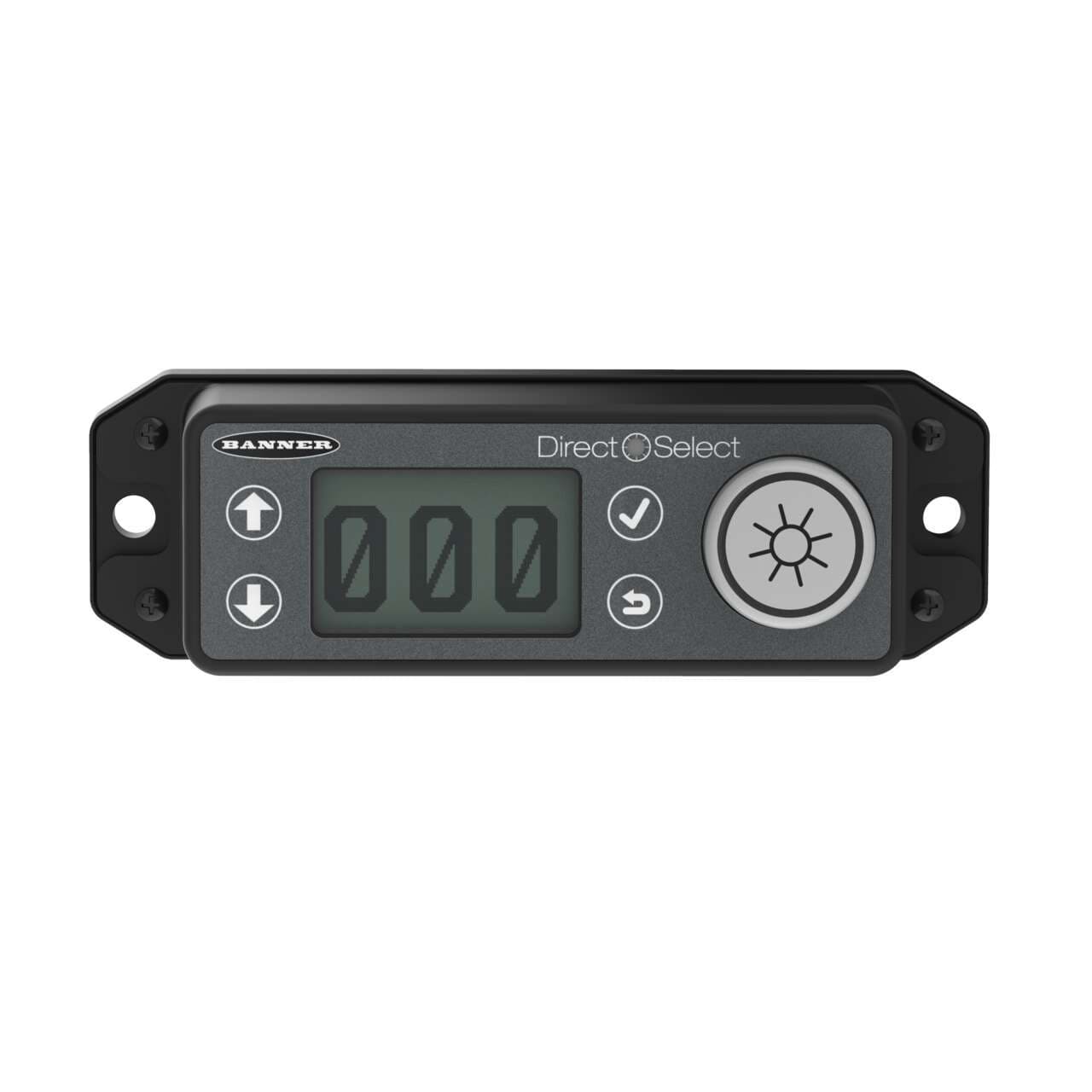 Banner DX80N2DSTS Wireless Operator Interface Node; 2.4 GHz 65 mW, LCD Display 0-999; Multicolor Capacitive Touch DX80N2DSTS on Powermatic Associates