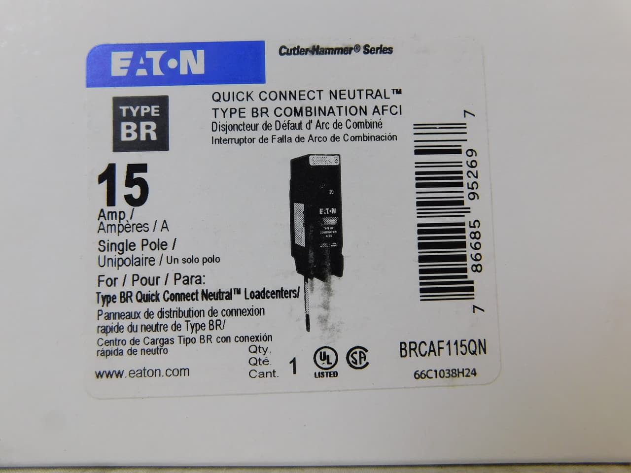 BRCAF115QN on Powermatic Associates