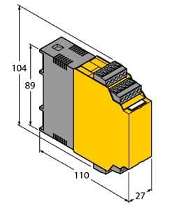 Turck IM1-451EX-R IM1-451EX-R Turck - IM1-451EX-R Isolating switching amplifier, 4-channel IM1-451EX-R on Powermatic Associates