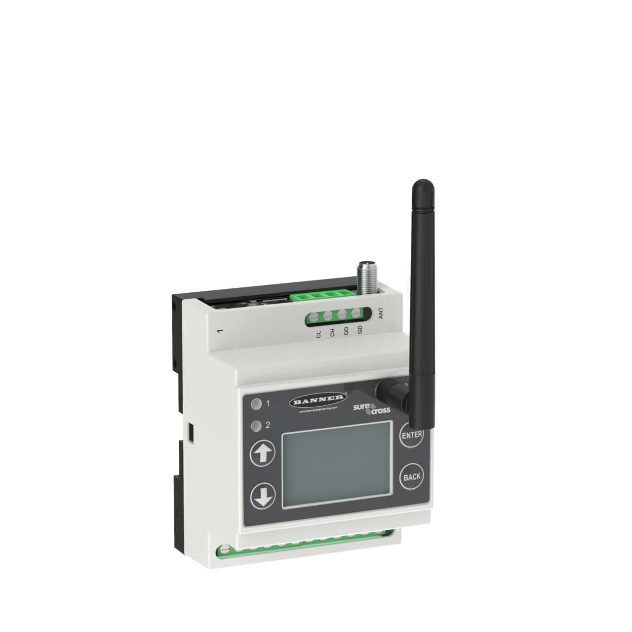 Banner DXM700-B1R4 DXM700 Controller; MultiHop Radio 2.4 GHz 65 mW; Outputs: 4 PNP; M7 Processor, 16MB Memory, LCD Display; RS485, Ethernet, USB DXM700-B1R4 on Powermatic Associates
