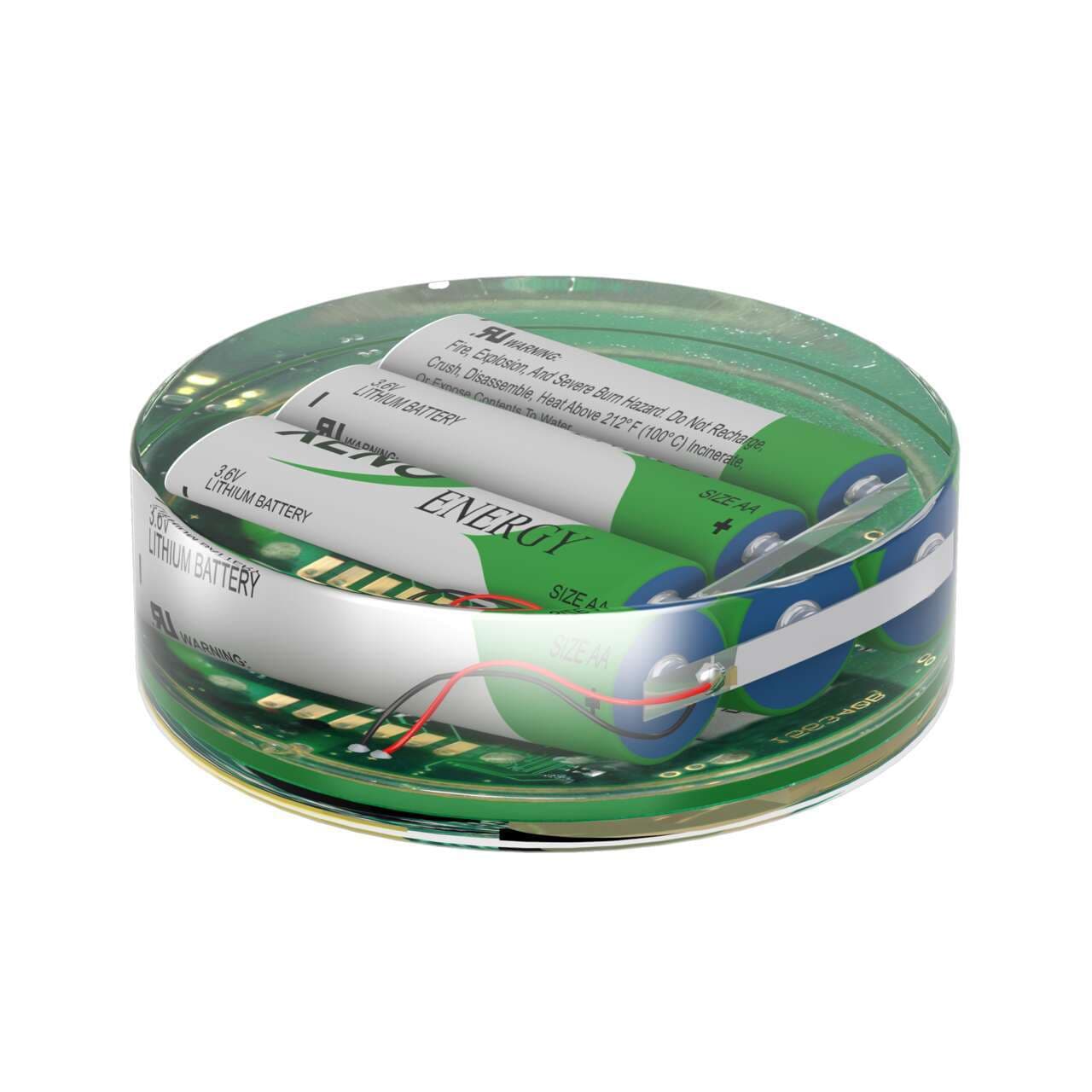 Banner DX80N2X1W0P0ZTA M-Gage Node Puck; 2.4 GHz; 3 A Batteries Potted Together DX80N2X1W0P0ZTA on Powermatic Associates