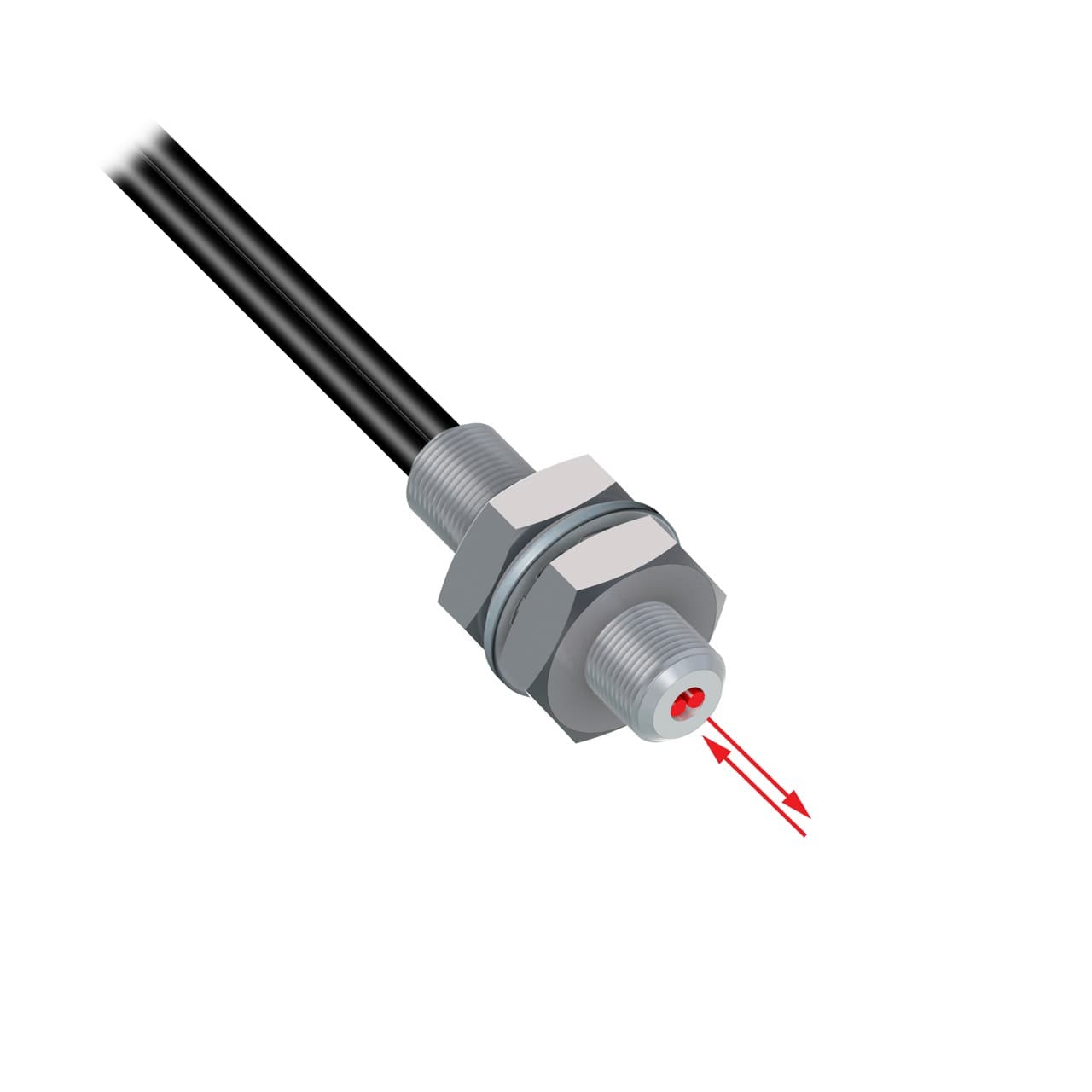 Banner PBT26UMSS Plastic Fiber, Diffuse Reflective, Core Dia.: 0.5 mm; Fiber Length 2 m, Thread, Free cut PBT26UMSS on Powermatic Associates
