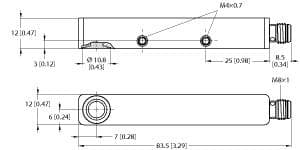 Turck RU20U-Q12S-UP8X-V1141 RU20U-Q12S-UP8X-V1141 Turck - RU20U-Q12S-UP8X-V1141 Ultrasonic Sensor, Diffuse Mode Sensor RU20U-Q12S-UP8X-V1141 on Powermatic Associates