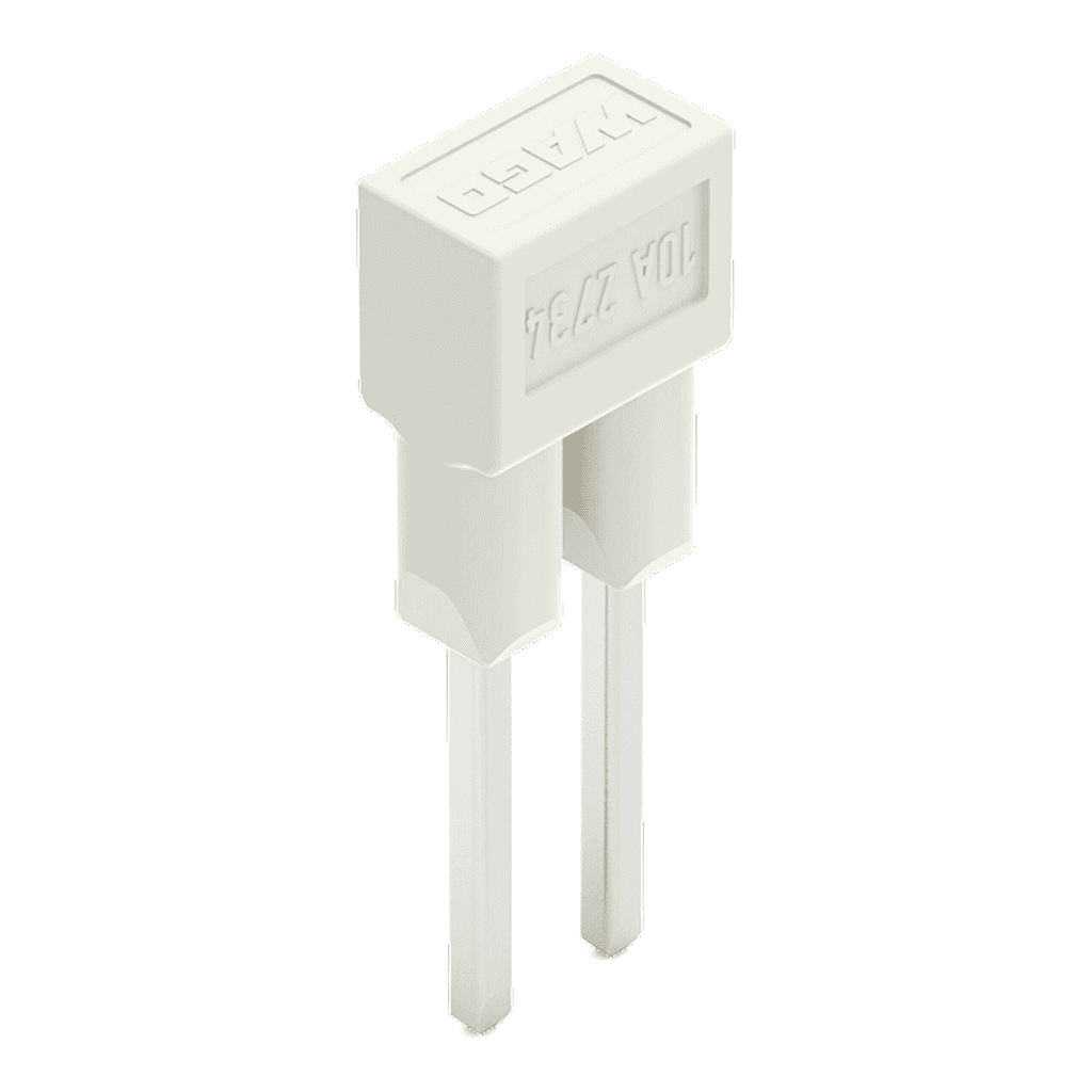 WAGO 2734-402 2734-402 WAGO - Jumper; for conductor entry; 2-way; insulated; light gray 2734-402 on Powermatic Associates