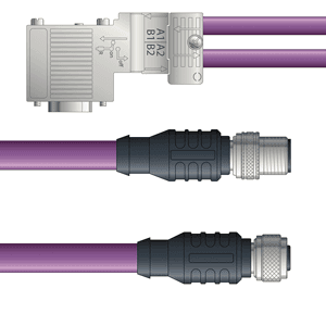 Lapp PB4110112S02 PB4110112S02 - LAPP UNITRONIC® PROFIBUS Cordsets 22 AWG / 1 pair Bus - Violet PVC - M12 Male and M12 Female / D-sub Node connectors - 2m PB4110112S02 on Powermatic Associates